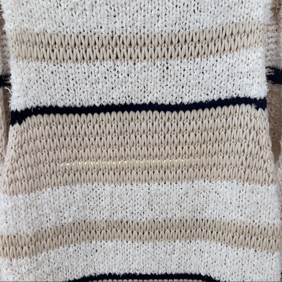 Gap Sleeveless Duster Long Stripped knit Boho Cardigan - Picture 3 of 7